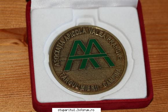 targul mierii 2011- campina concret asa arata medalia