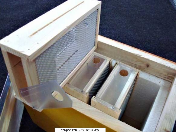 utilizarea casete tip quatrunchi casetele sunt protejate caldura generata albine trece caseta alta CLUB STUPARITUL