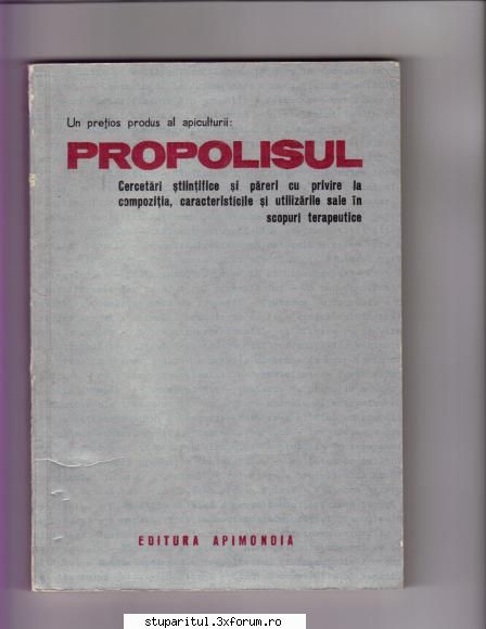 tinctura propolis v-as recomanda aceasta carte 250 pagini,in care gasiti absolut orice despre
