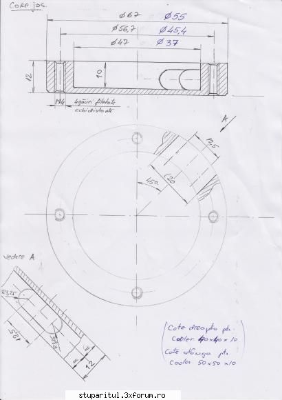 promis desene executie pentru varrojetul care lucrez acum. mai jos desenul corpurile sus jos care