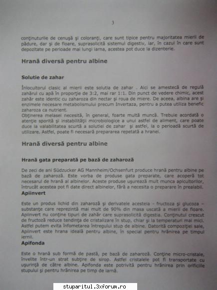 Apiinvert - dumitriu - HRANIREA ARTIFICIALA