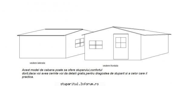 CABANA APICOLA (casa stuparupui) - Cabana apicola este o cabana - PLANURI....PLANURI....PLANURI.....