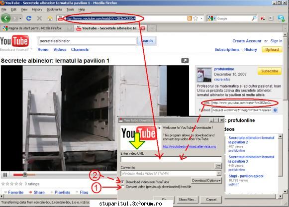 Copiere filme youtube - Atasez o poza care poate lamuri modul de - VIDEOCLIPUL SAPTAMANII
