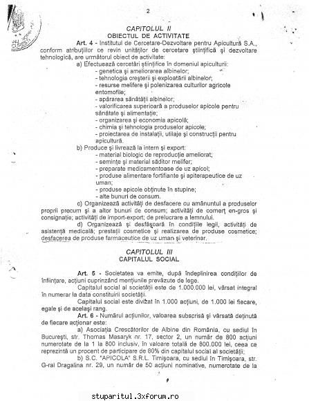 Documente Doamna chirila - pupemea - ASOCIATIA CRESCATORILOR DE ALBINE