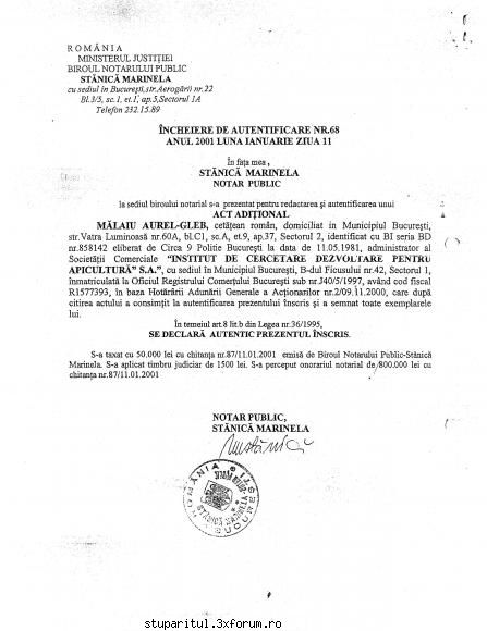Documente Doamna chirila - pupemea - ASOCIATIA CRESCATORILOR DE ALBINE