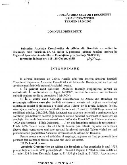 Documente Doamna chirila - pupemea - ASOCIATIA CRESCATORILOR DE ALBINE