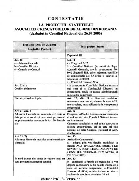 Documente Doamna chirila - Contestatie in cererea de chemare in judecat - ASOCIATIA CRESCATORILOR DE ALBINE