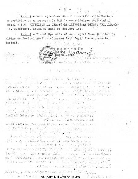 Documente Doamna chirila - pupemea - ASOCIATIA CRESCATORILOR DE ALBINE