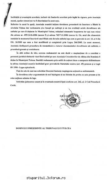 Documente Doamna chirila - pupemea - ASOCIATIA CRESCATORILOR DE ALBINE