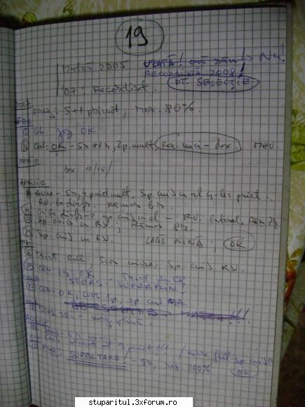 Evidenta stupinei - astazi am scris caietele noi de evidenta, hai - DISCUTII APICOLE DIVERSE