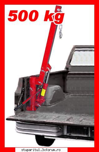 Macara hidraulica Pick Up - alte poze aceasta 79 euro - ECHIPAMENTE SI UTILAJE APICOLE
