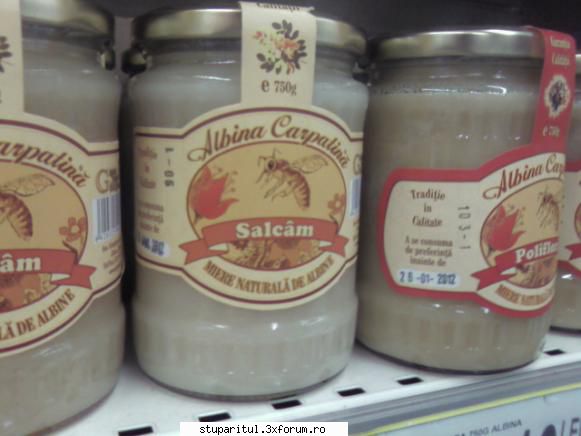 Mierea de salcam nu se zahariseste? Ei as!!! - Am fost pana la Carrefour si am - DISCUTII APICOLE DIVERSE