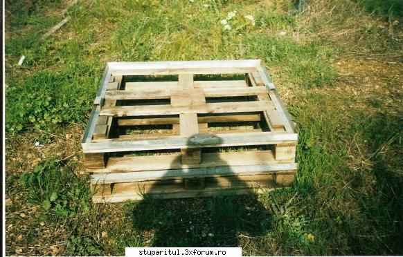 Paletizarea si incarcarea stupilor - paletii noi pregatiti - ECHIPAMENTE SI UTILAJE APICOLE