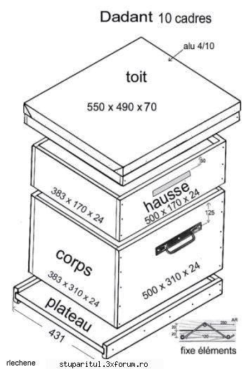 Plan de construire stup! - Salut! Uite aici o poza, sper sa te ajute - DISCUTII APICOLE DIVERSE