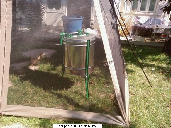 Pozele lui Bunka!! - Centrifuga radiala pe 3 rame1/1 inox si cortul de - POZE