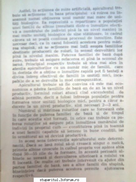 Pt. mai-iunie.....ROIREA ARTIFICIALA - voi pune cateva poze facute din - PAGINA APICULTORULUI INCEPATOR