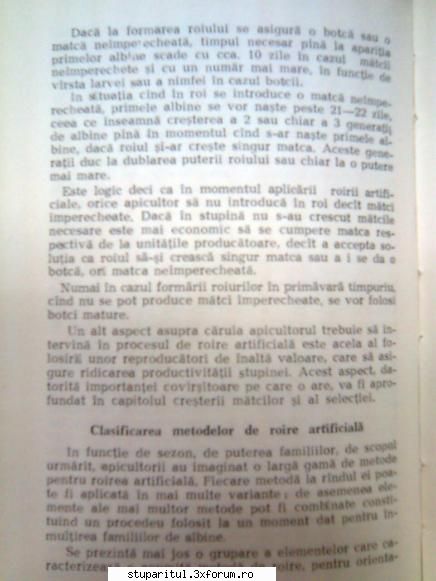 Pt. mai-iunie.....ROIREA ARTIFICIALA - andrei_salaj - PAGINA APICULTORULUI INCEPATOR