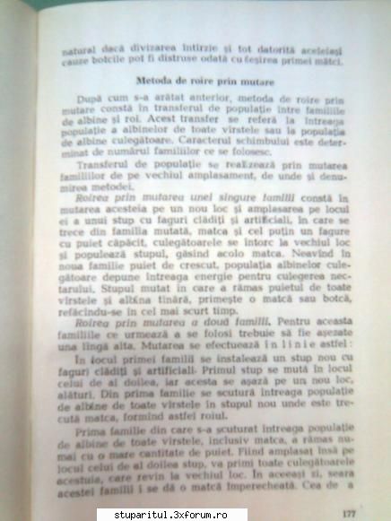Pt. mai-iunie.....ROIREA ARTIFICIALA - andrei_salaj - PAGINA APICULTORULUI INCEPATOR