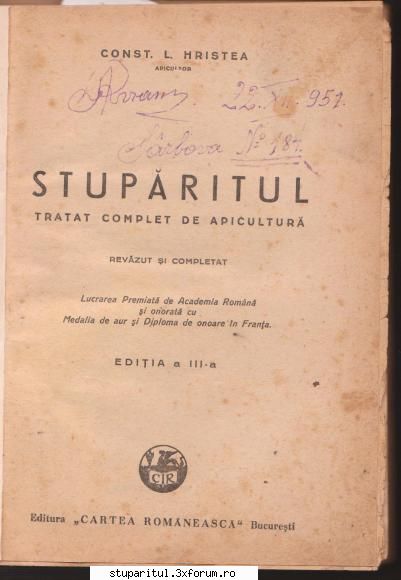 Regula celor trei ani - Sal'tare! Pai noi, cei mai de moda veche, stim de - PAGINA APICULTORULUI INCEPATOR