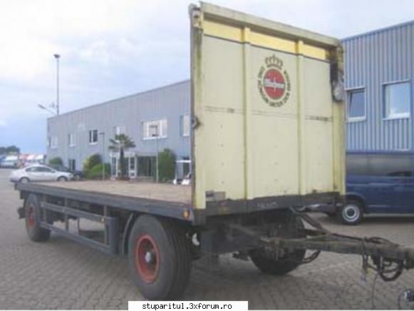 Remorcă pt 50-70 de lazi - Ce voiam eu, sare tare de 3500E in Germania - ECHIPAMENTE SI UTILAJE APICOLE