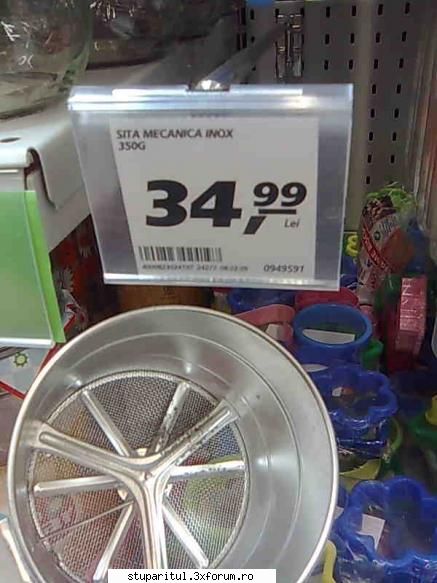 Sita mecanica din Inox pentru zahar pudra - balasbebe - BOLI SI DAUNATORI - TRATAMENTE