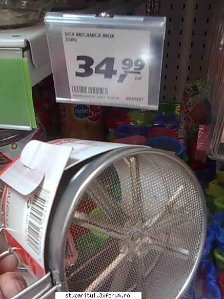 Sita mecanica din Inox pentru zahar pudra - poate o confectionati - BOLI SI DAUNATORI - TRATAMENTE