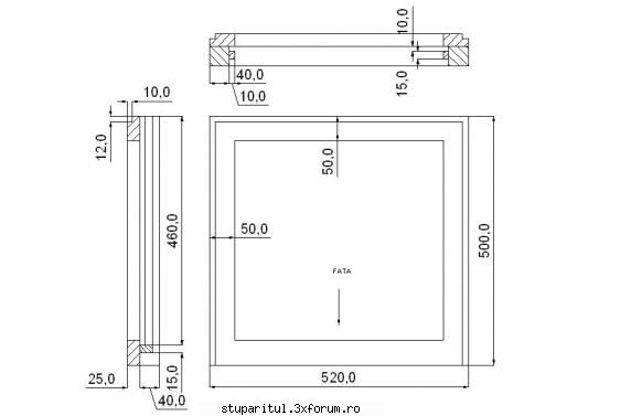 Stup vertical 12 R + cat 1/2 - Fund anti-varroa - PLANURI....PLANURI....PLANURI.....