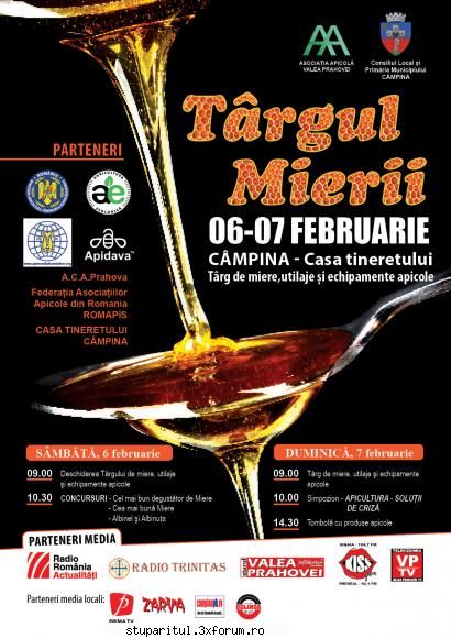 TARGUL MIERII--Campina 2010 - Afisul TARGULUI - CALENDAR APICOL - EVENIMENTE APICOLE