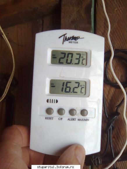 Temperaturi scazute - Nu s-a vazut prea bine. Ceea de sus este de - DISCUTII APICOLE DIVERSE
