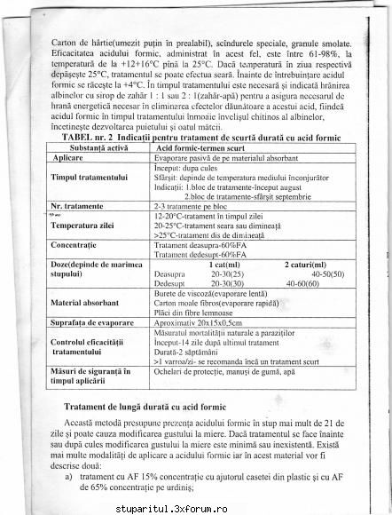 Tratament cu BeeVital - gica - BOLI SI DAUNATORI - TRATAMENTE