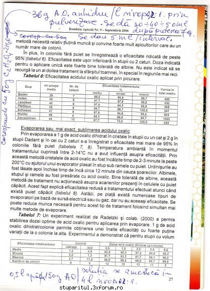 Tratament cu BeeVital - gica - BOLI SI DAUNATORI - TRATAMENTE