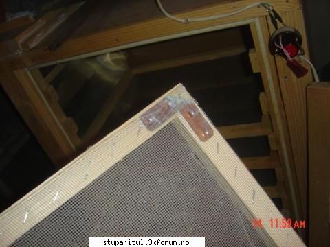 Uscator polen model Canadian - Sitele sunt din baghete de 2/2,5 cm grosime plasa - POZE
