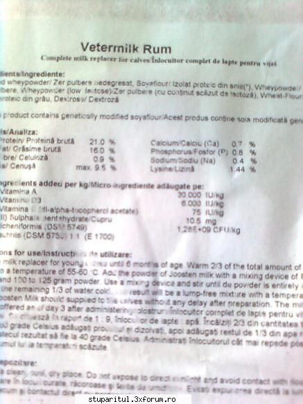 Utilizarea laptelui praf - Ce parere aveti de acest lapte praf? Cat de bun - HRANIREA ARTIFICIALA