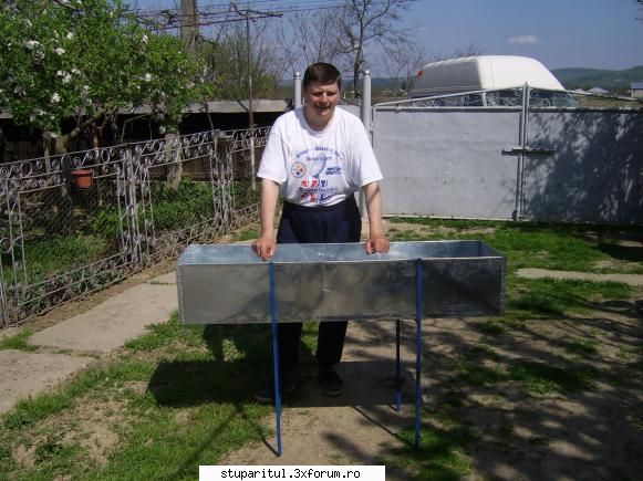 banc de descapacit la 50 ron - in 3 ore ce a iesit dintr-o coala de tabla de 0,4 - POZE