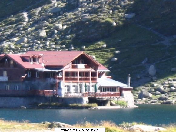 cu Loganul la munte si la mare - pauza de-un pastrav la Balea Lac - Cabana - CALATORII SI INTALNIRI