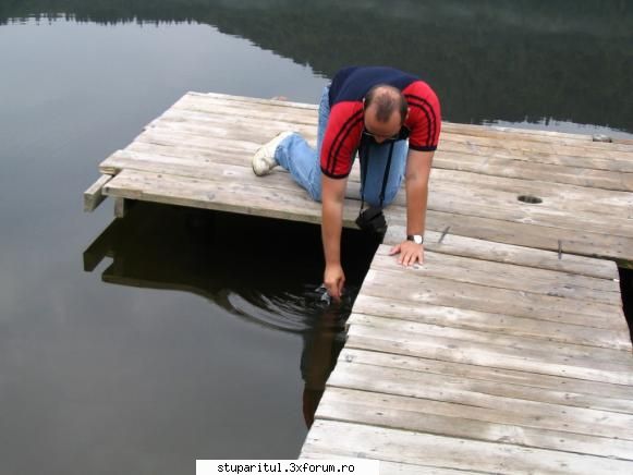 cu Loganul la munte si la mare - Lacul Sf Ana .... dis de dimineata .... cred ca - CALATORII SI INTALNIRI