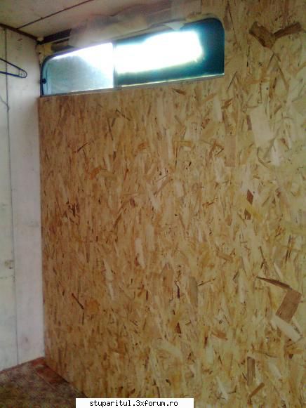 izolatie pavilion - si peste am pus OSB - ECHIPAMENTE SI UTILAJE APICOLE