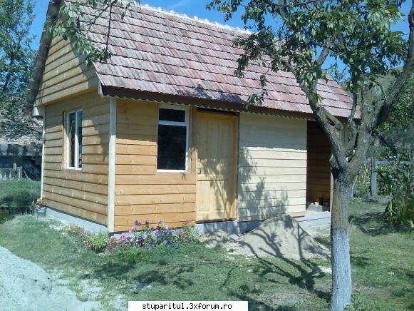 �ncă o poză - cabana apicolă-�n construcţie - PAGINI PERSONALE ! CINE SUNT EU ?