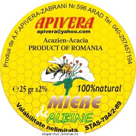 promovare produse apicole - no drajilor pai io de 10 ani ma chinui sa-mi - ASOCIATIA CRESCATORILOR DE ALBINE