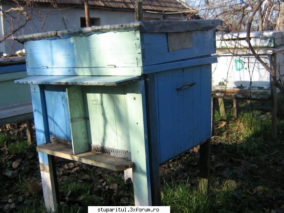 stup din osb - Dublura cu sc�ndurele de 1 cm este la exterior - ECHIPAMENTE SI UTILAJE APICOLE