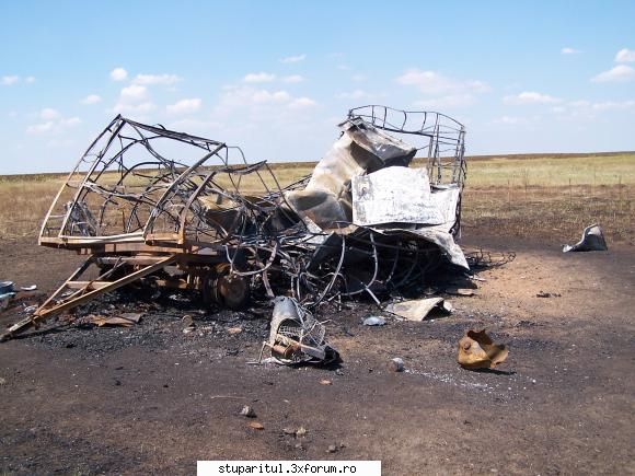 stupina incendiata - o adevarata tragedie - POZE