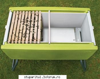 stupul viitorului - Este construit din material plastic co pereti - ECHIPAMENTE SI UTILAJE APICOLE