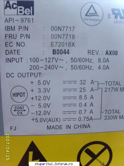 transformator electric pentru montat faguri - Acum nu stiu nici ce sursa e AT sau - DISCUTII APICOLE DIVERSE